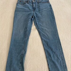 Madewell Mid-Rise Vintage Blue Jeans